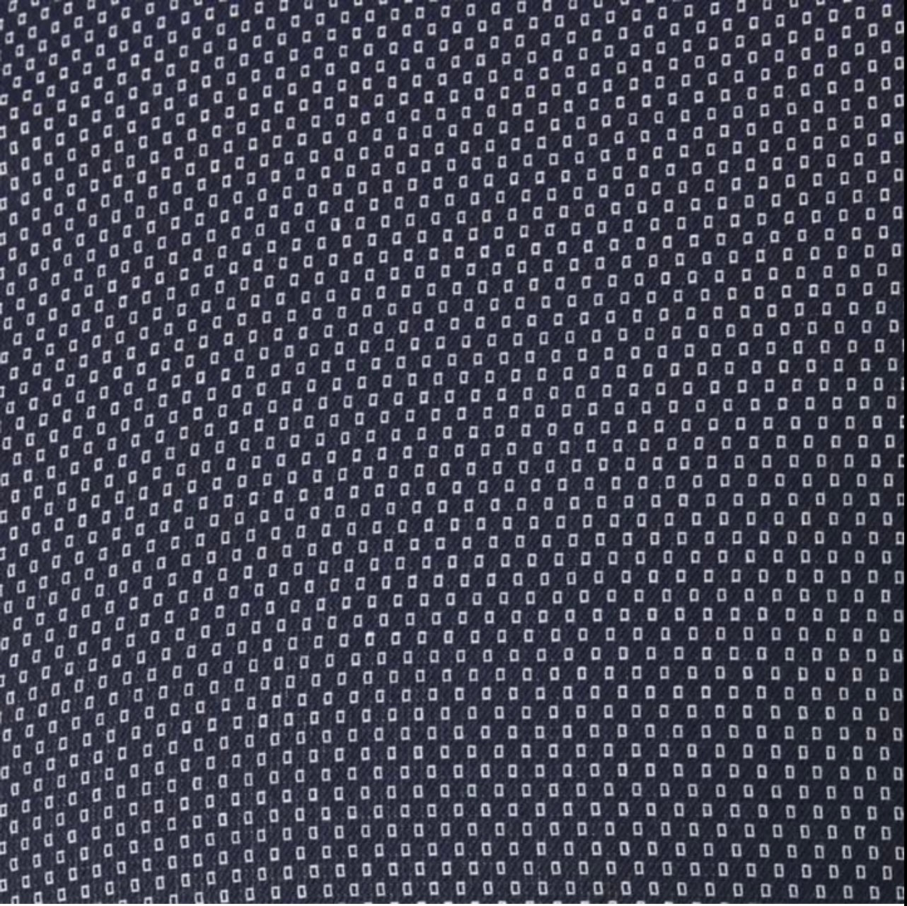 Jack & Jones Slim Fit Navy Pattern Cotton Button Cuff Shirt