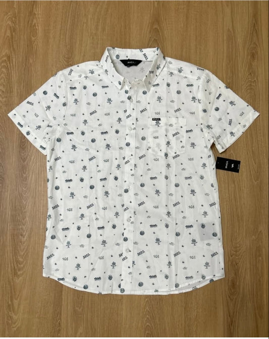 RCVA Regular Fit Patterned Shirt