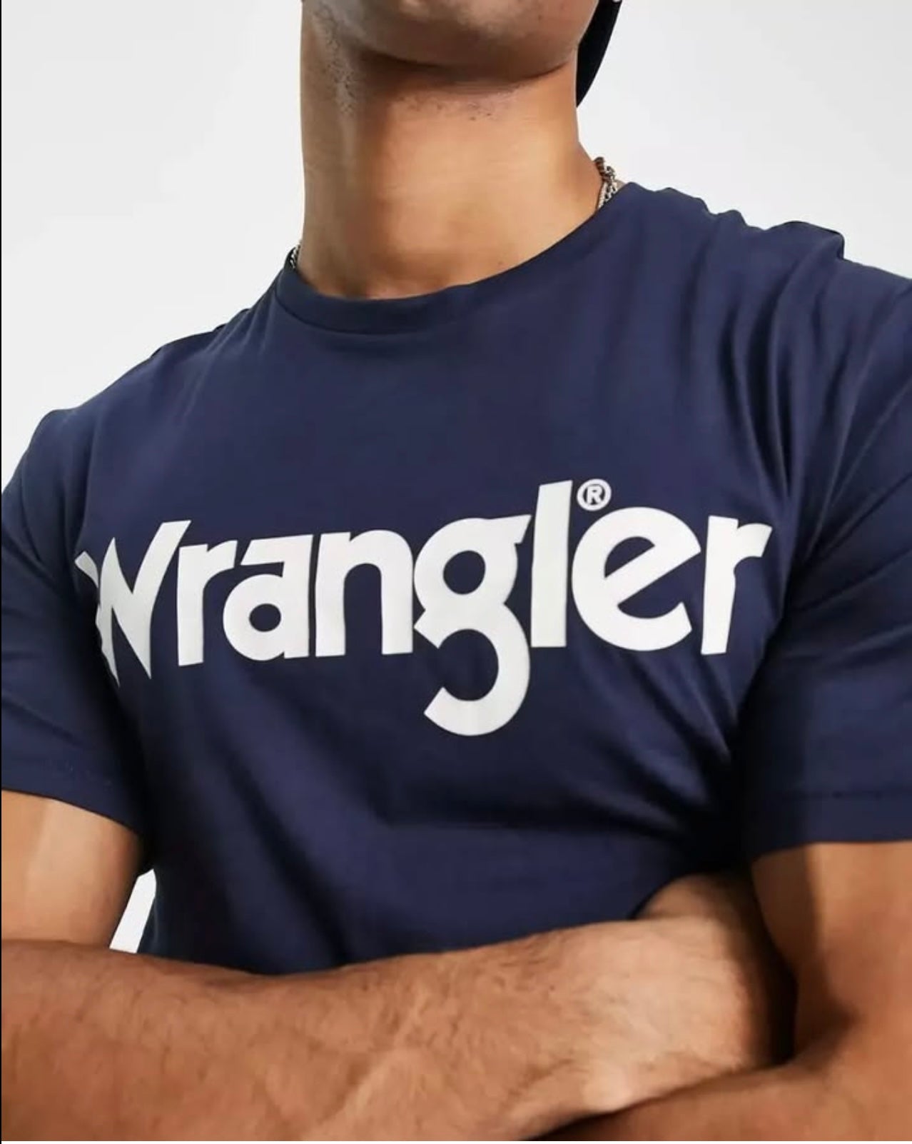 Wrangler Regular Fit T Shirt in Blue
