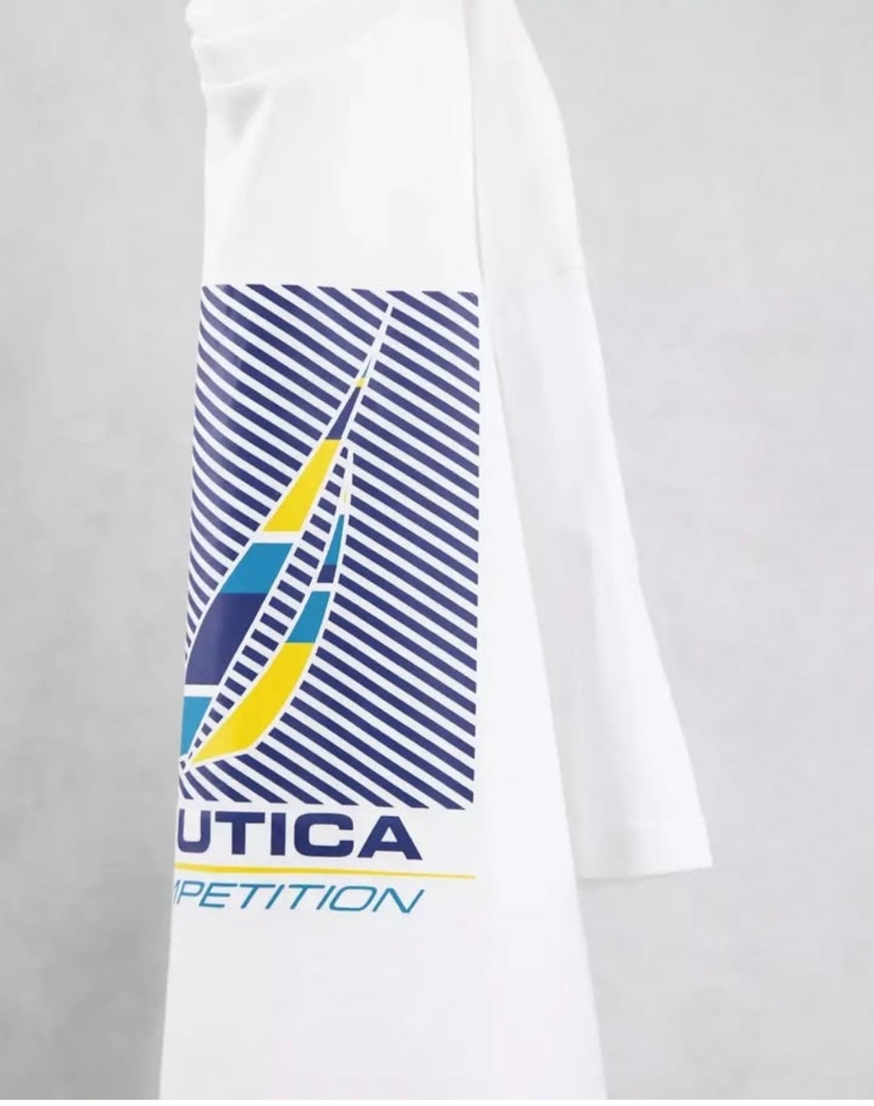 Nautica Regular Fit White T Shirt