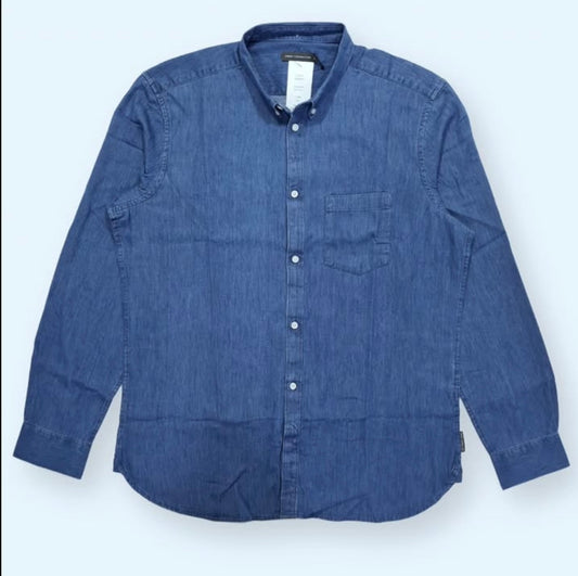 French Connection Blue Denim Shirt