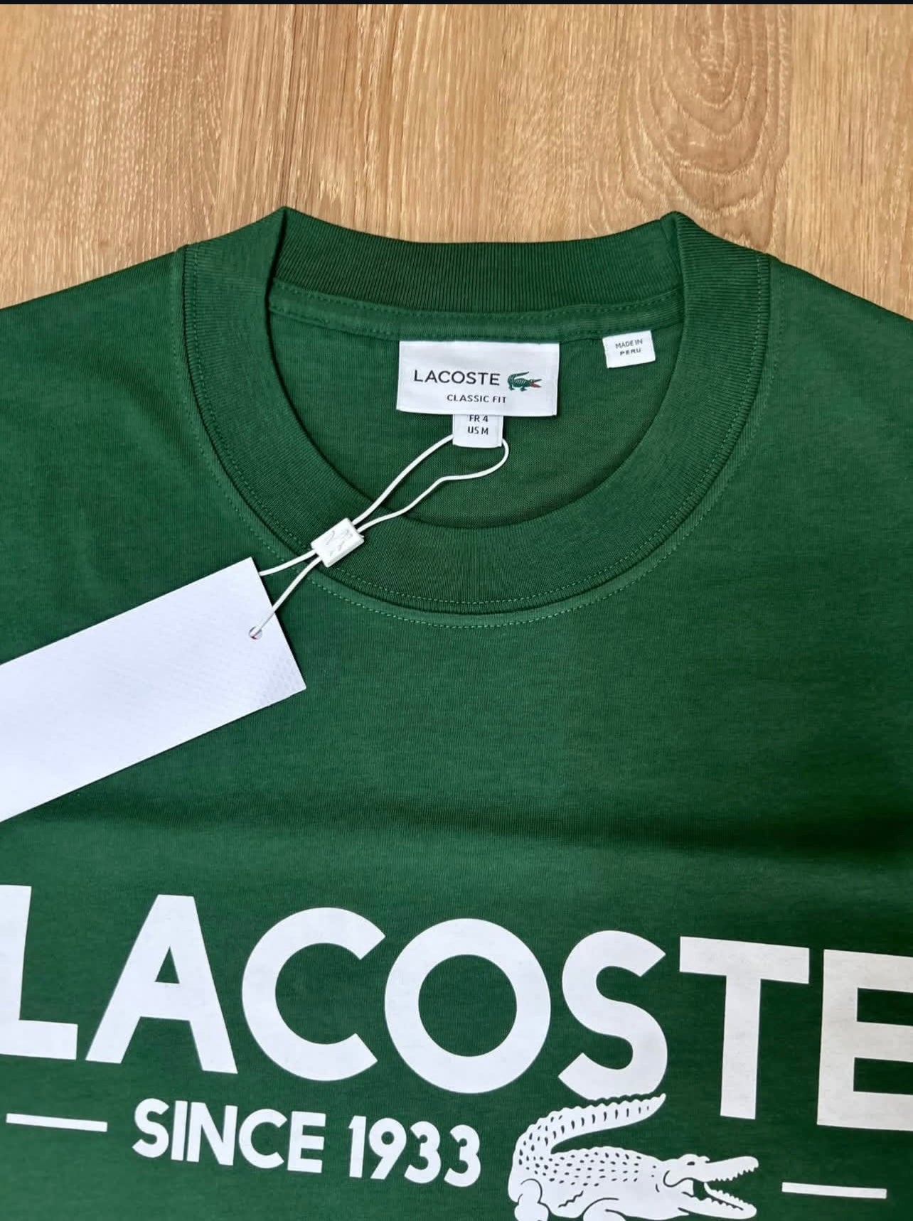 Lacoste T Shirt in Green