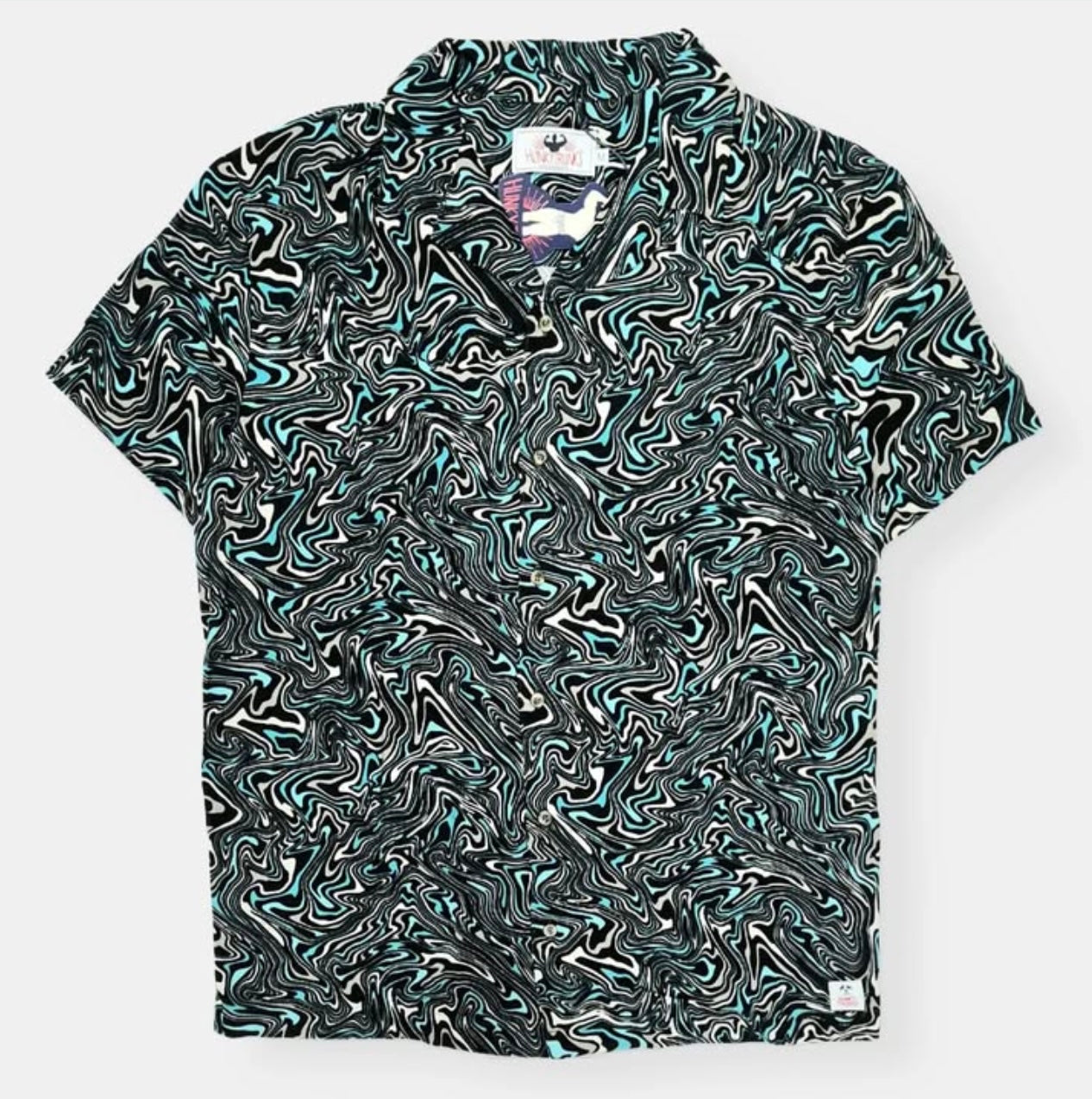 Hunky Trunk Regular Fit Pattern Shirt