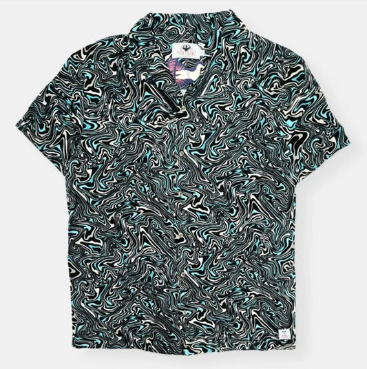 Hunky Trunk Regular Fit Pattern Shirt
