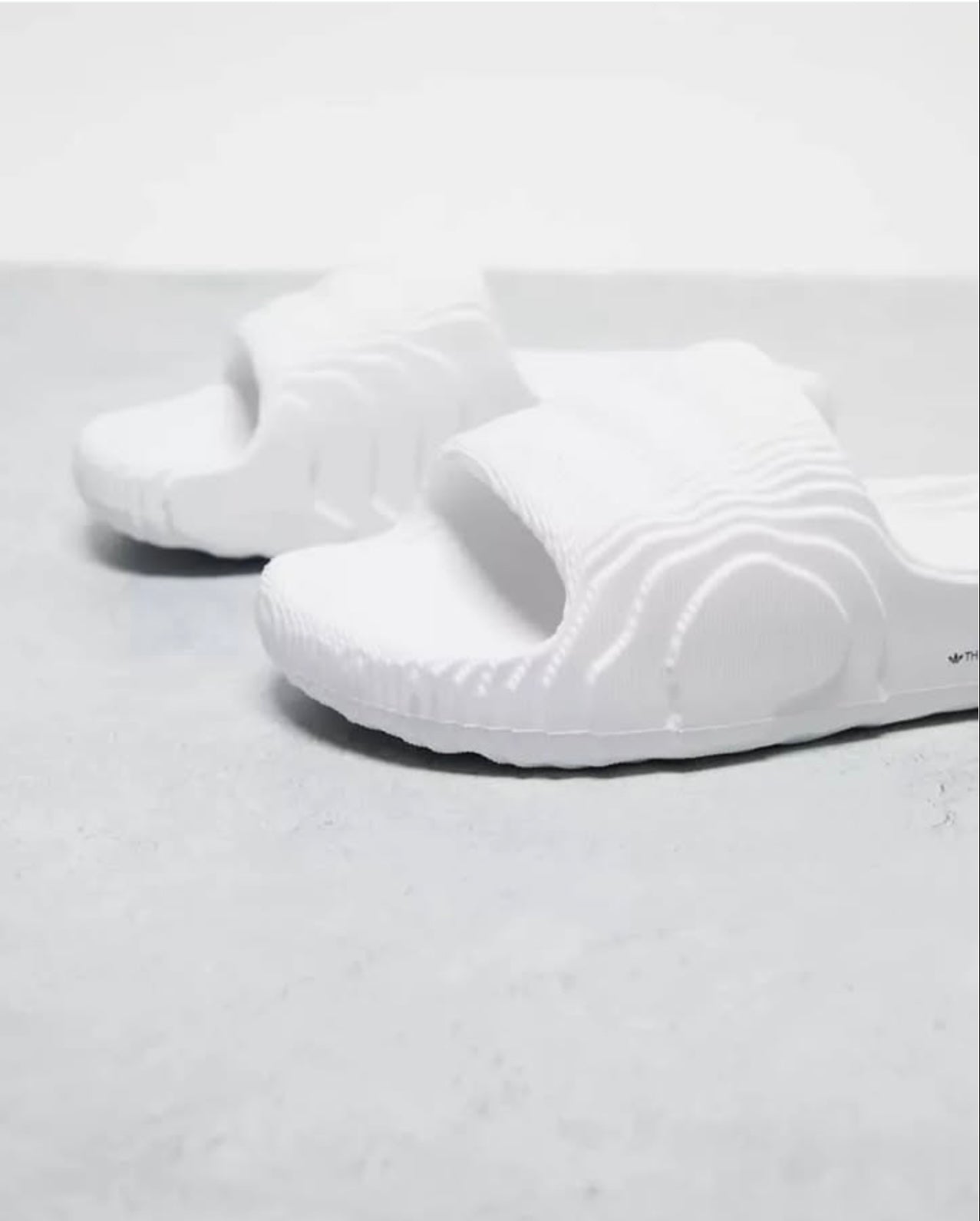 Adidas Originals Adilettes Slides in White