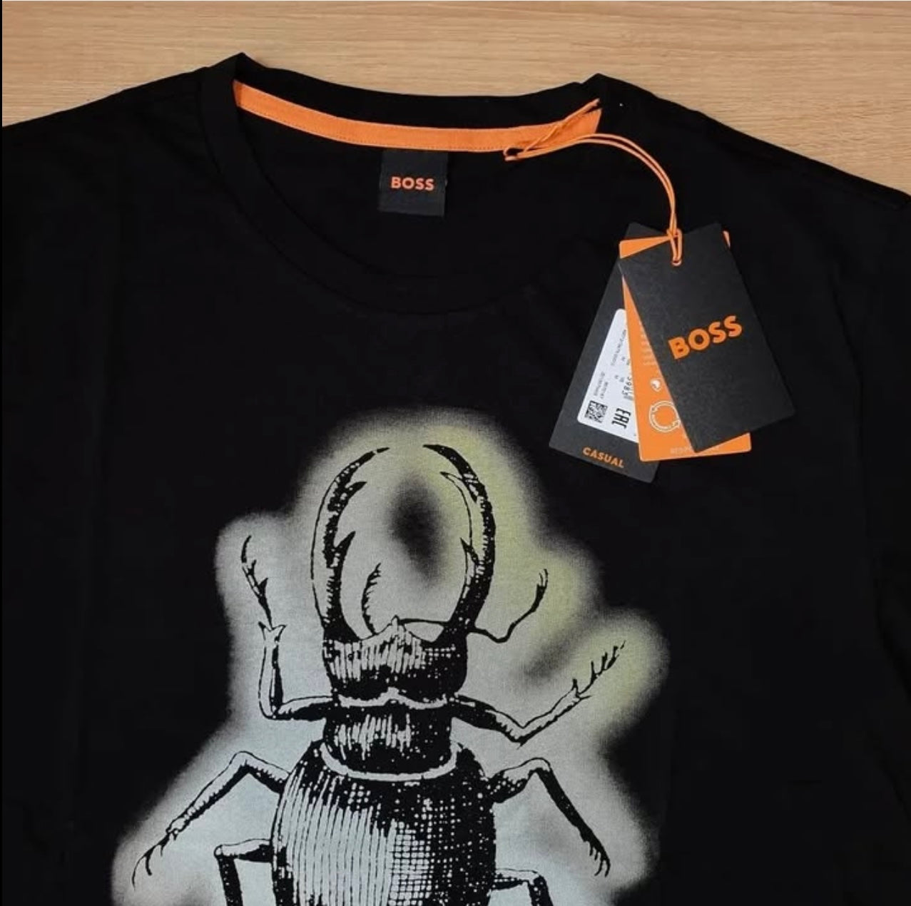 Hugo Boss Regular Fit T Shirt in Black