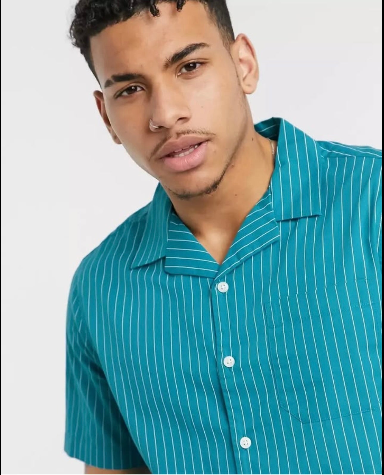 New Look Regular Fit Cotton Short Sleeve Shirt