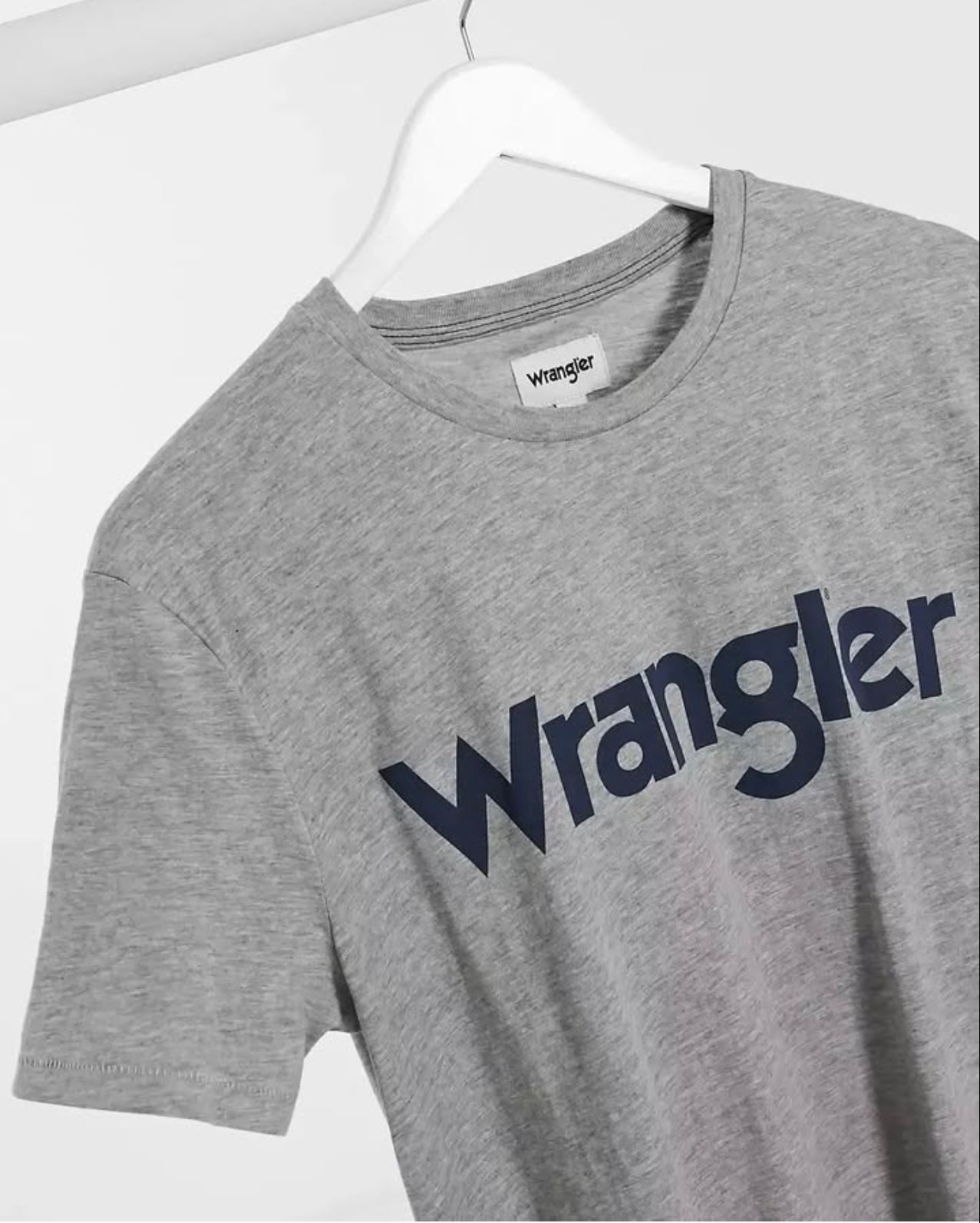 Wrangler Regular Fit Grey T Shirt