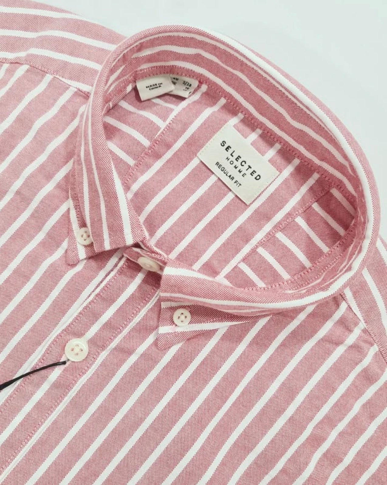 Selected Homme Regular Fit Oxford Cotton Shirt