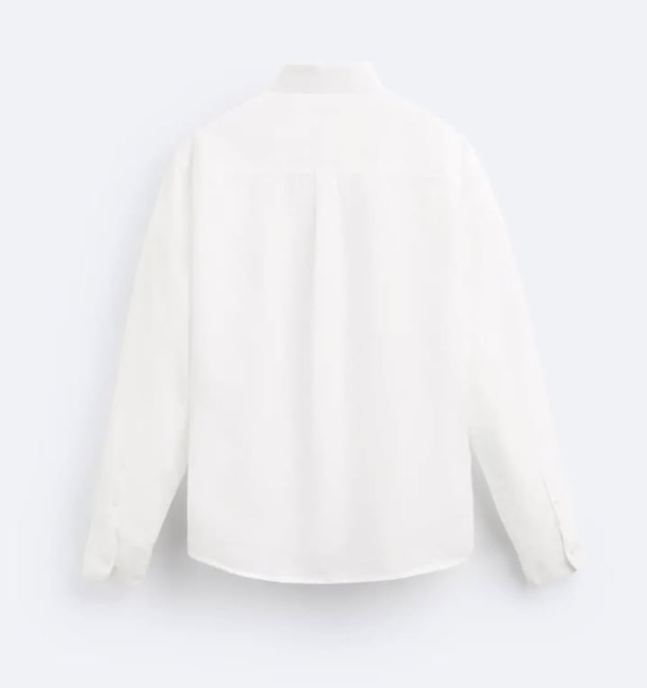 Zara Linen/ Cotton Shirt in White
