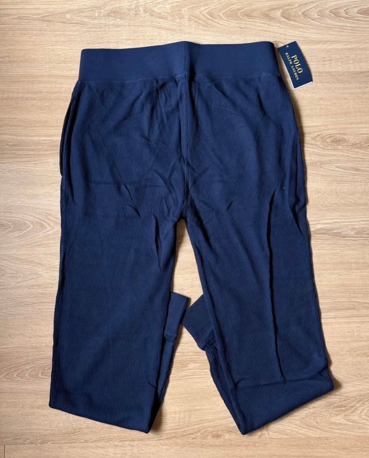 Polo Ralph Lauren Waffle Lightweight Joggers in Navy