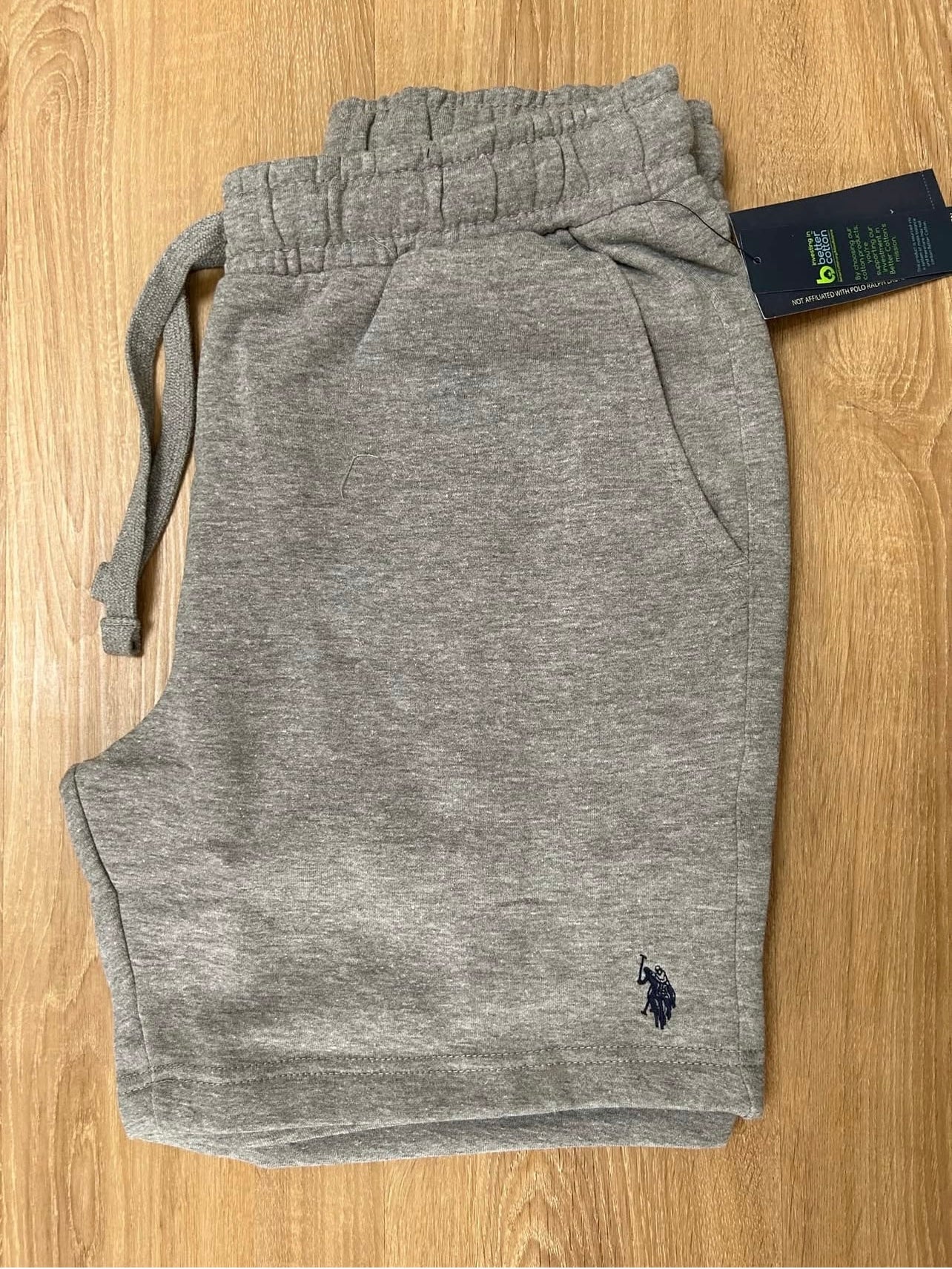U S Polo Assn Shorts in Grey Marl