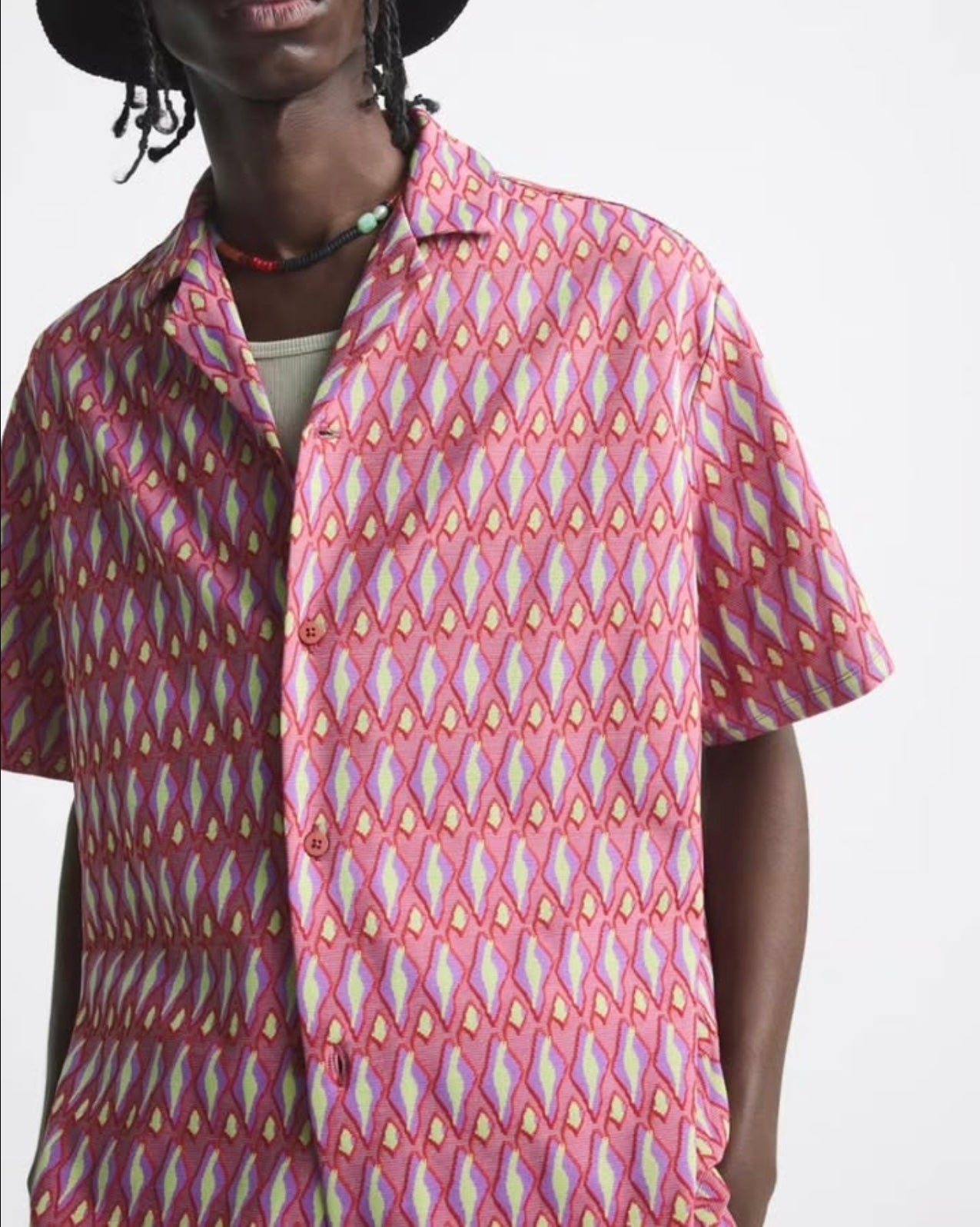 Zara Regular Fit Shirt in Pattern