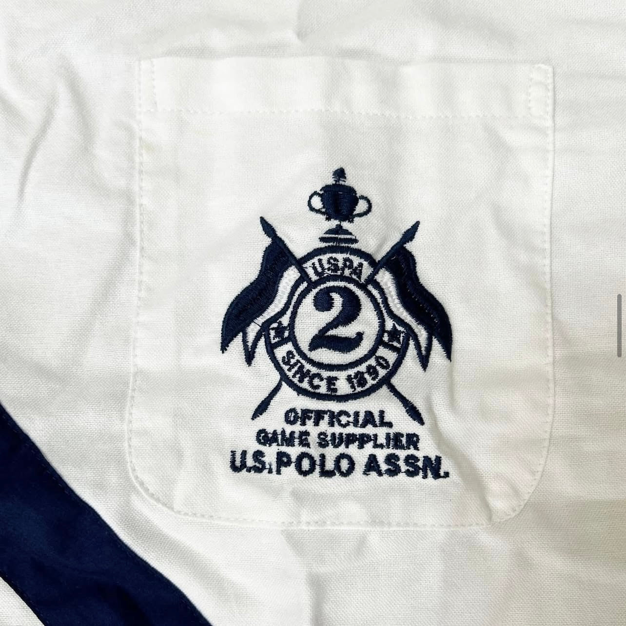 U S Polo Assn Oxford Cotton Shirt in White