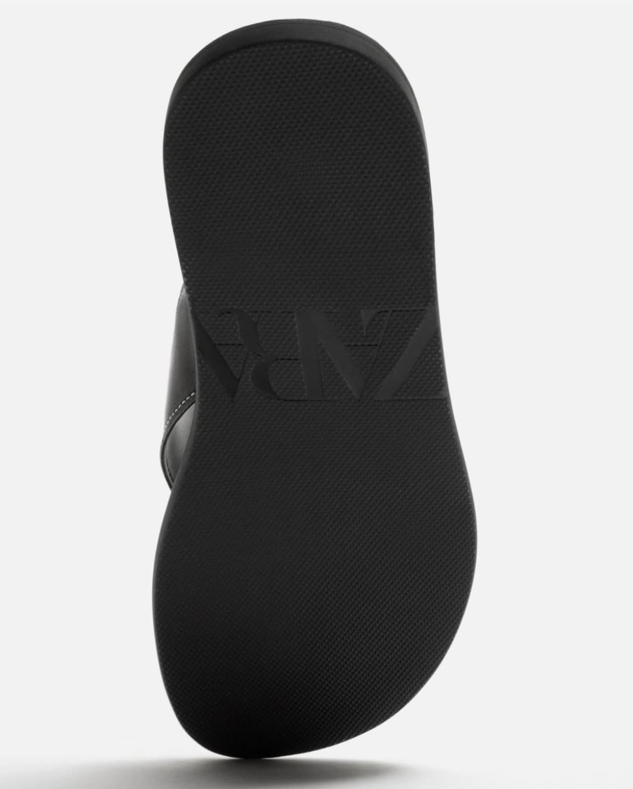 Zara Leather Sandal in Black