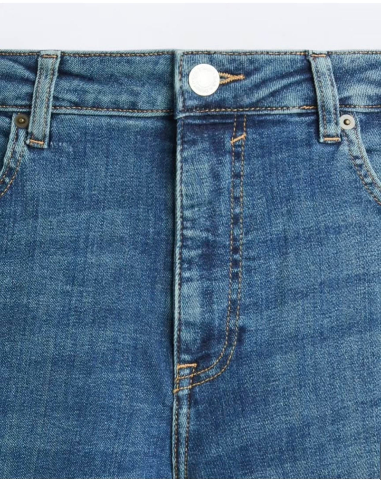 Zara Skinny Fit Blue Denim