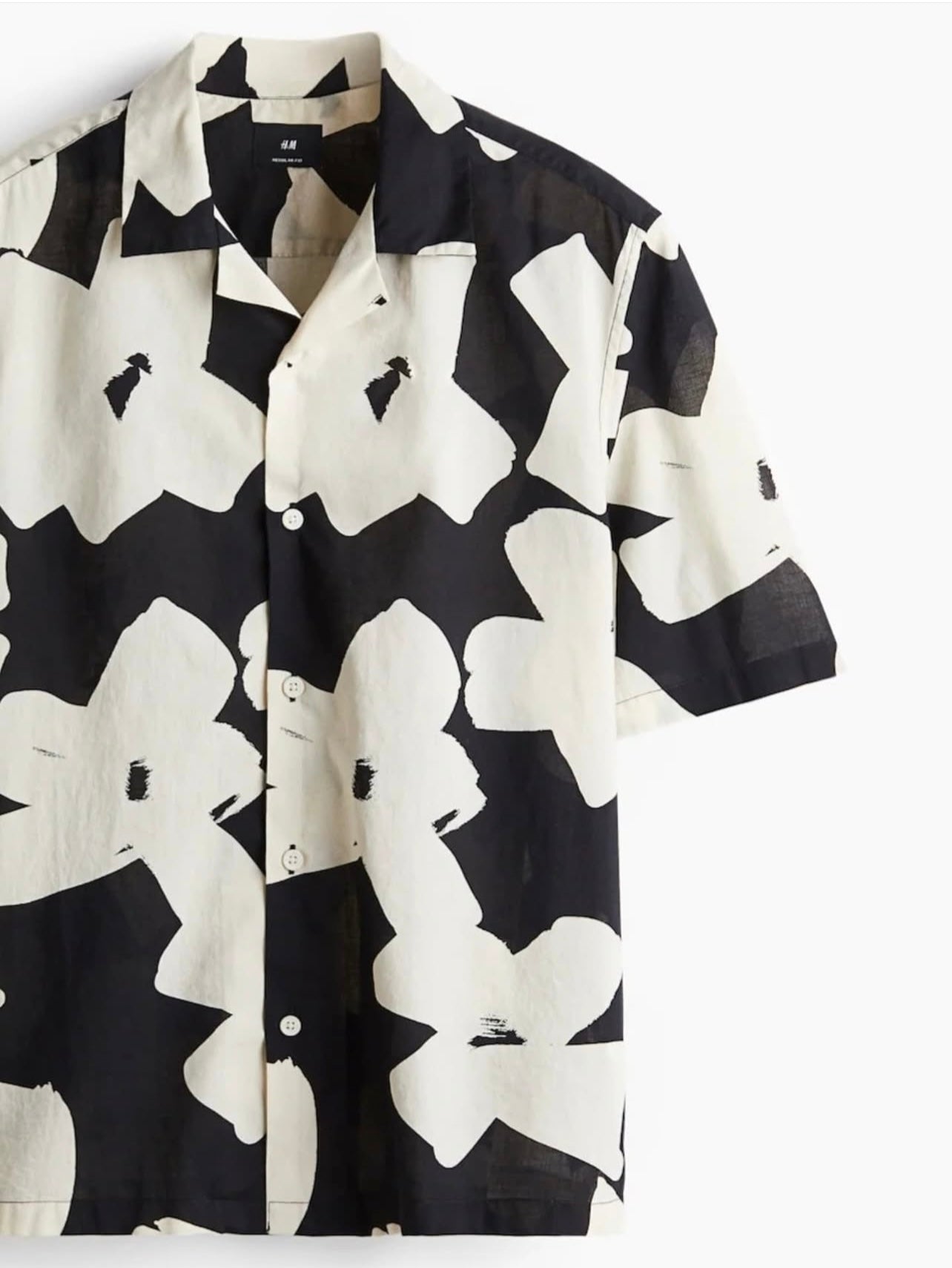 H & M Shirt in Pattern