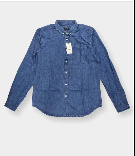 New Look Blue Denim Shirt