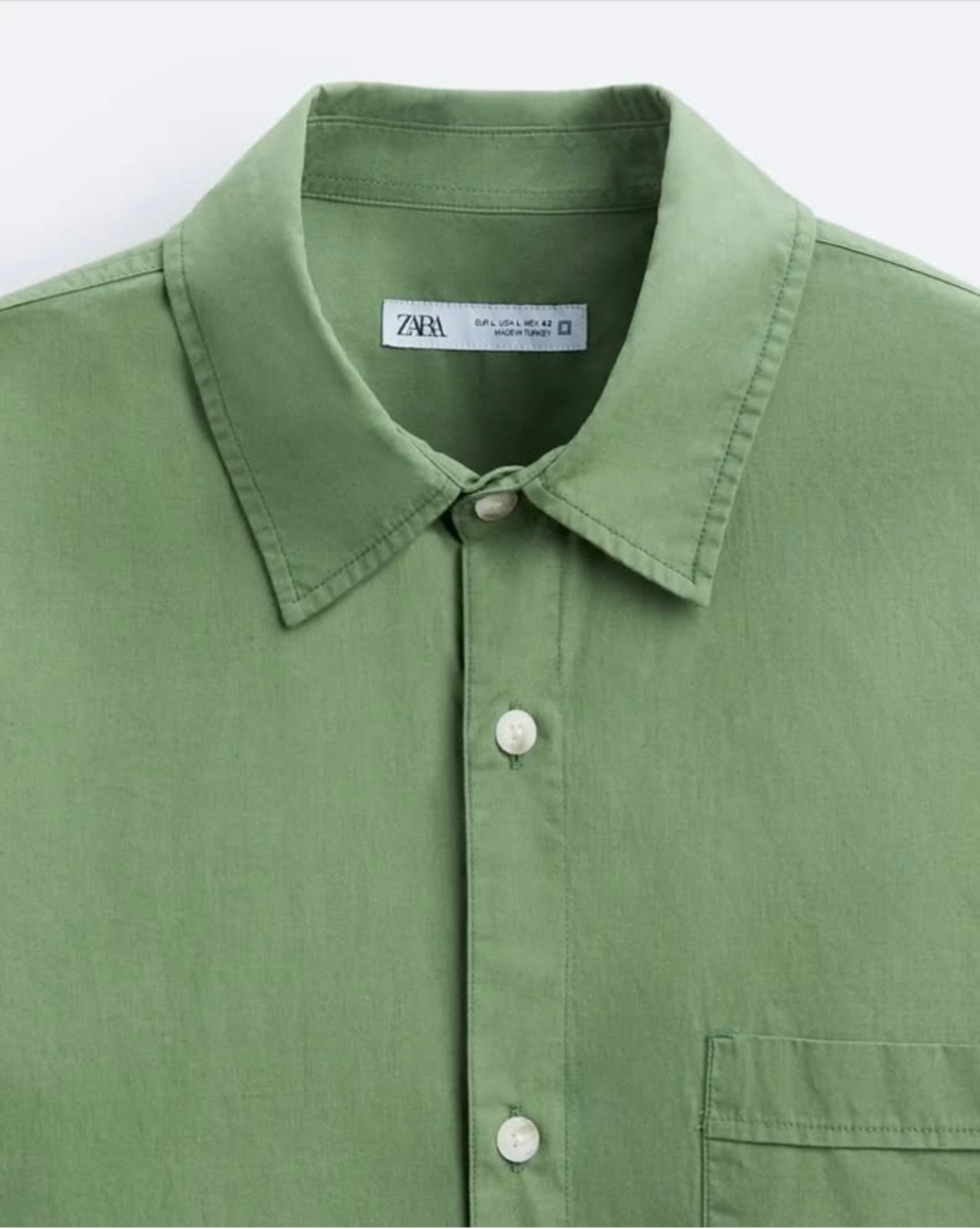 Zara Shirt in Green