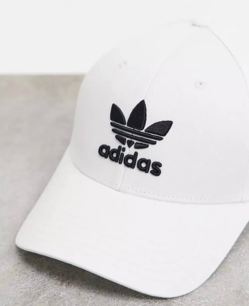 Adidas Baseball Cap in White