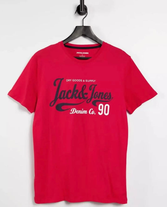 Jack & Jones Regular Fit Red T Shirt