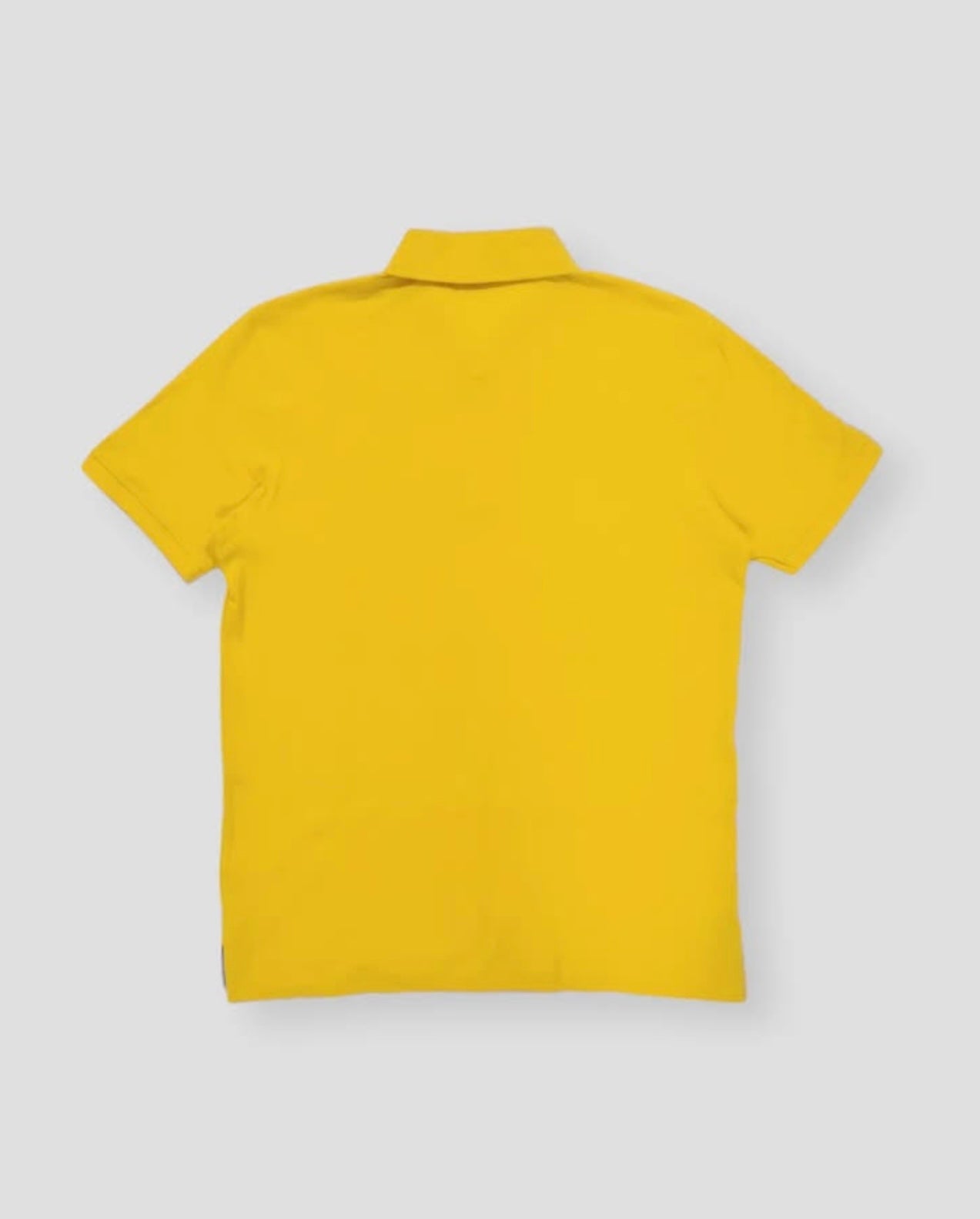 Tommy Hilfiger Regular Fit Pique Polo in Yellow