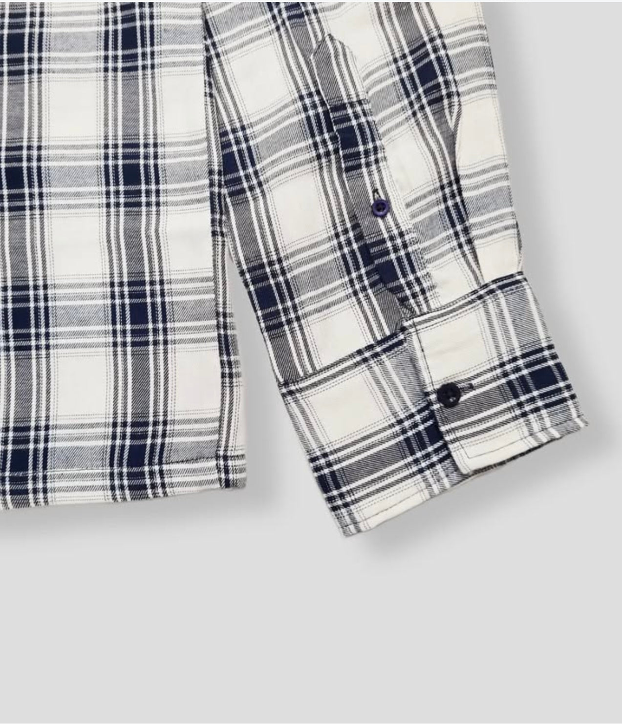 Night Addict Regular Fit Green Plaid Cotton Button Cuff Shirt