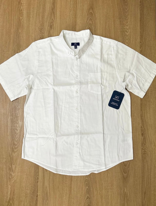 George Regular Fit Oxford Cotton Shirt in White