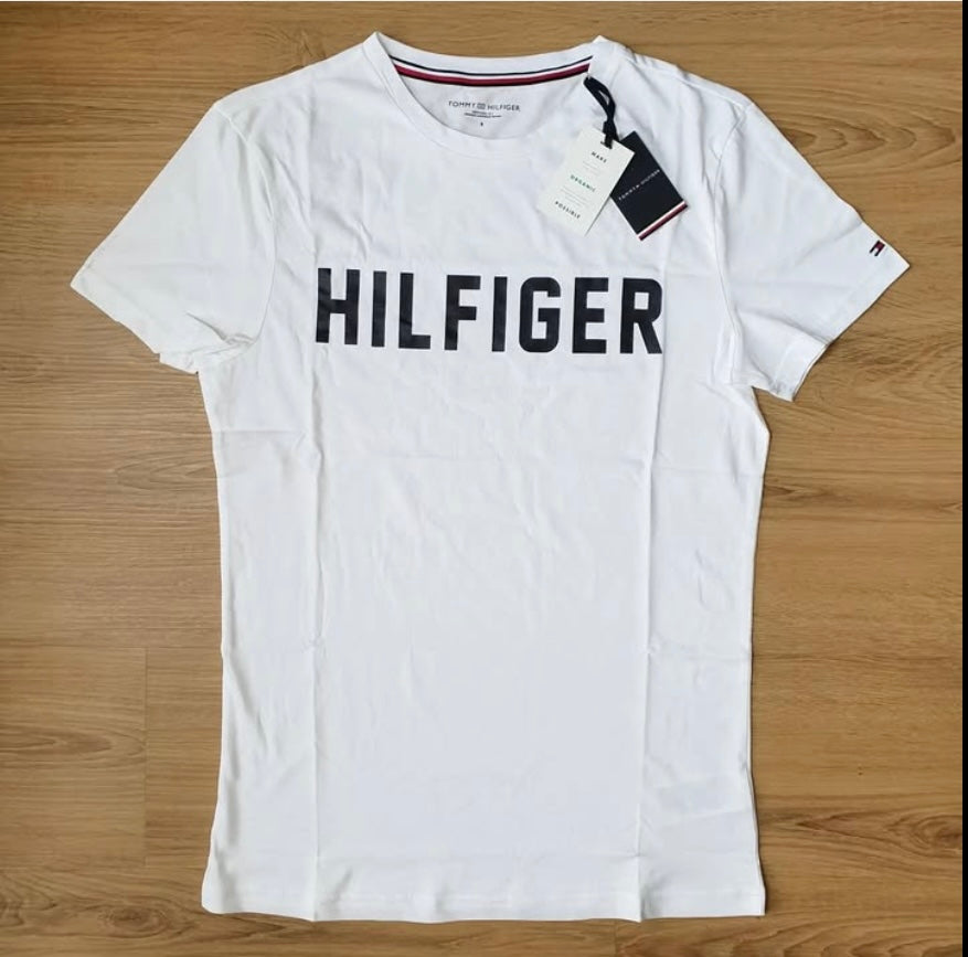 Tommy Hilfiger Slim Fit White T Shirt