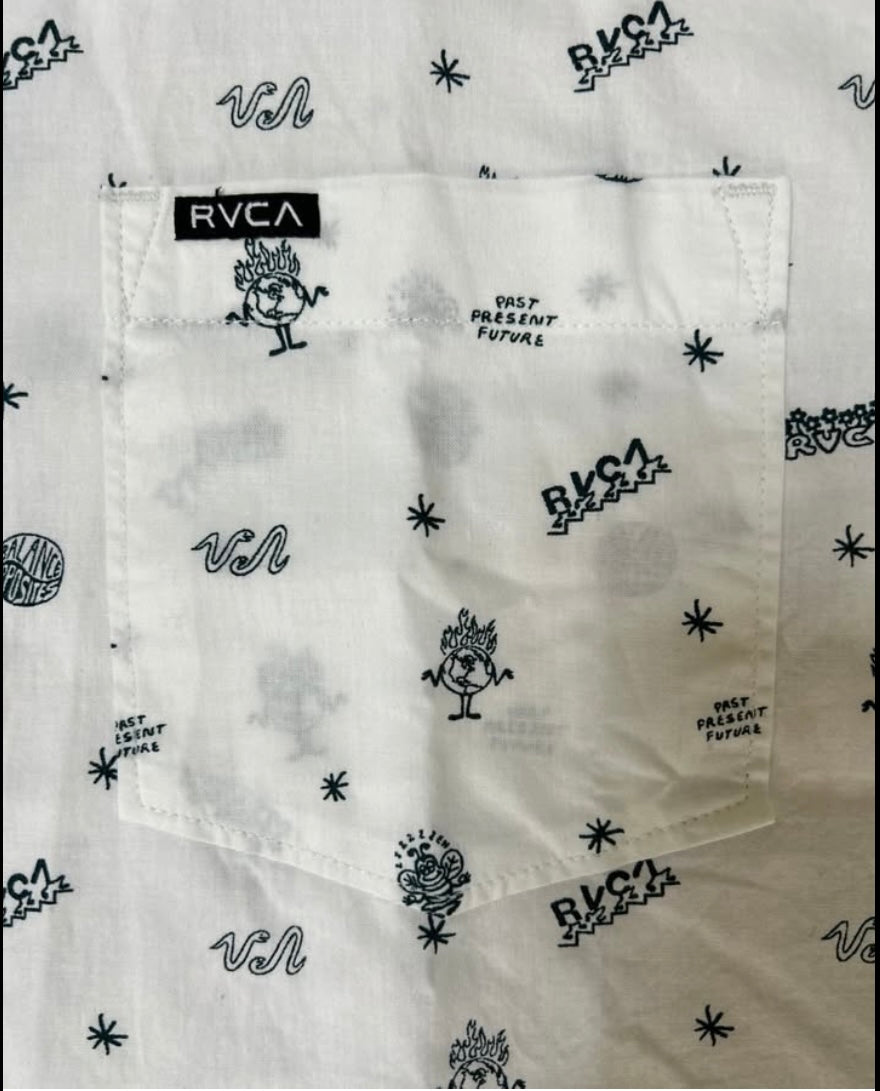 RCVA Regular Fit Patterned Shirt