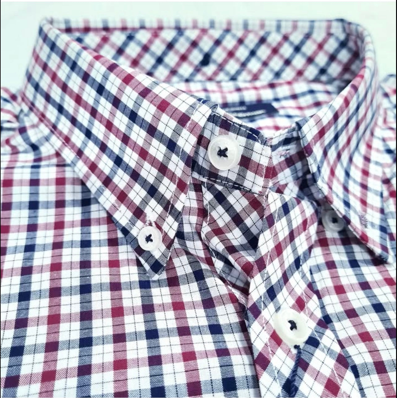 Ben Sherman Regular Fit Check Cotton Button Cuff Shirt