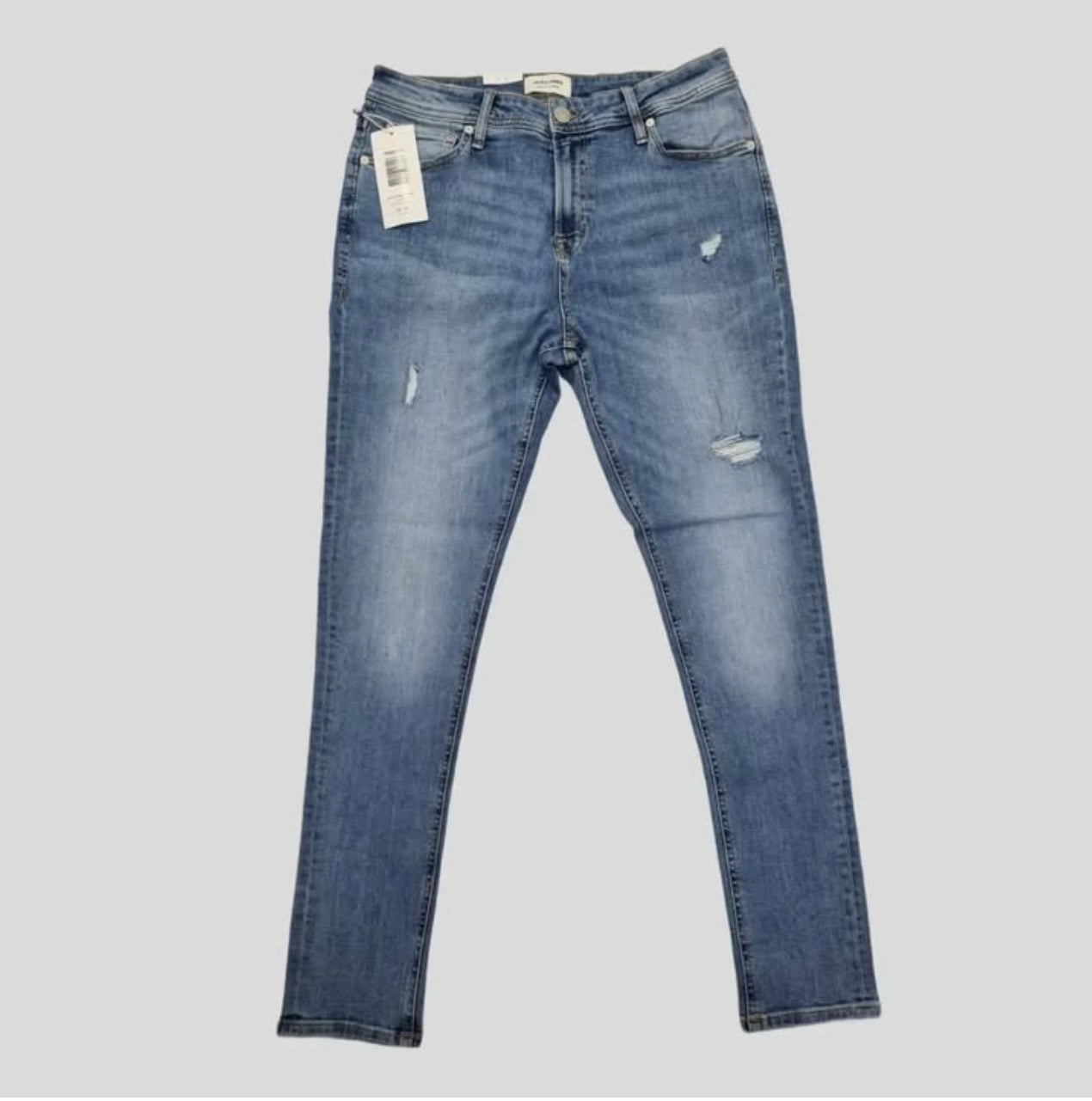 Jack & Jones Carrot Fit Jeans in Light Blue Jeans
