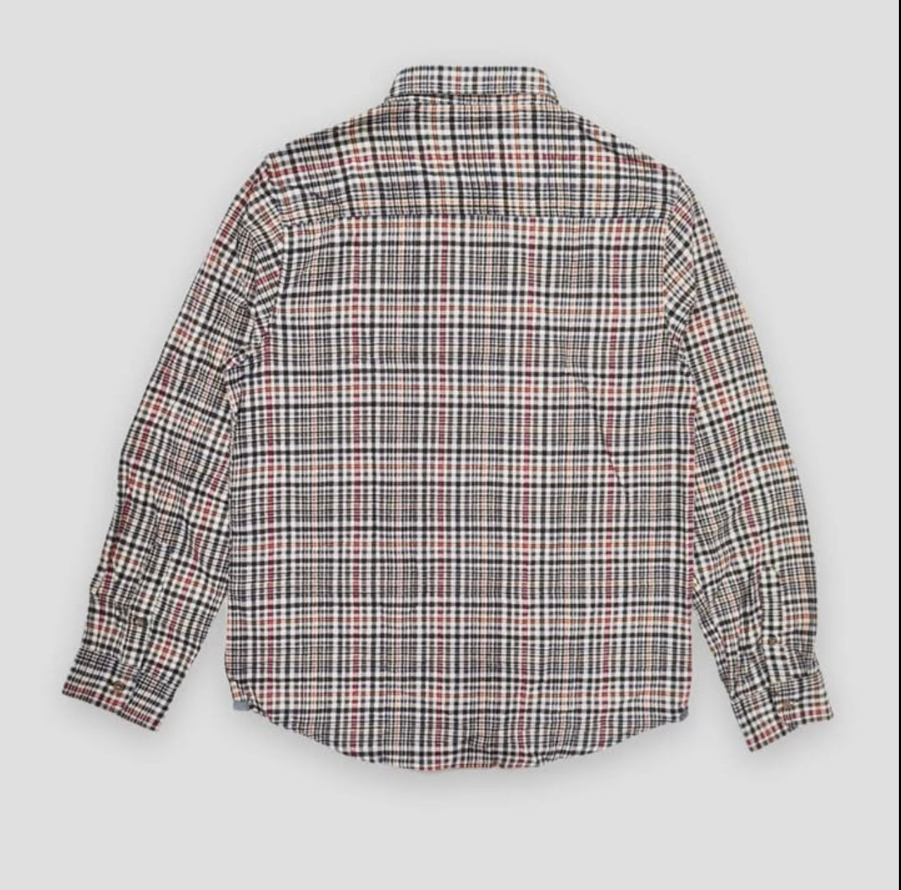 Brave Soul Regular Fit Brown Check Button Cuff Shirt