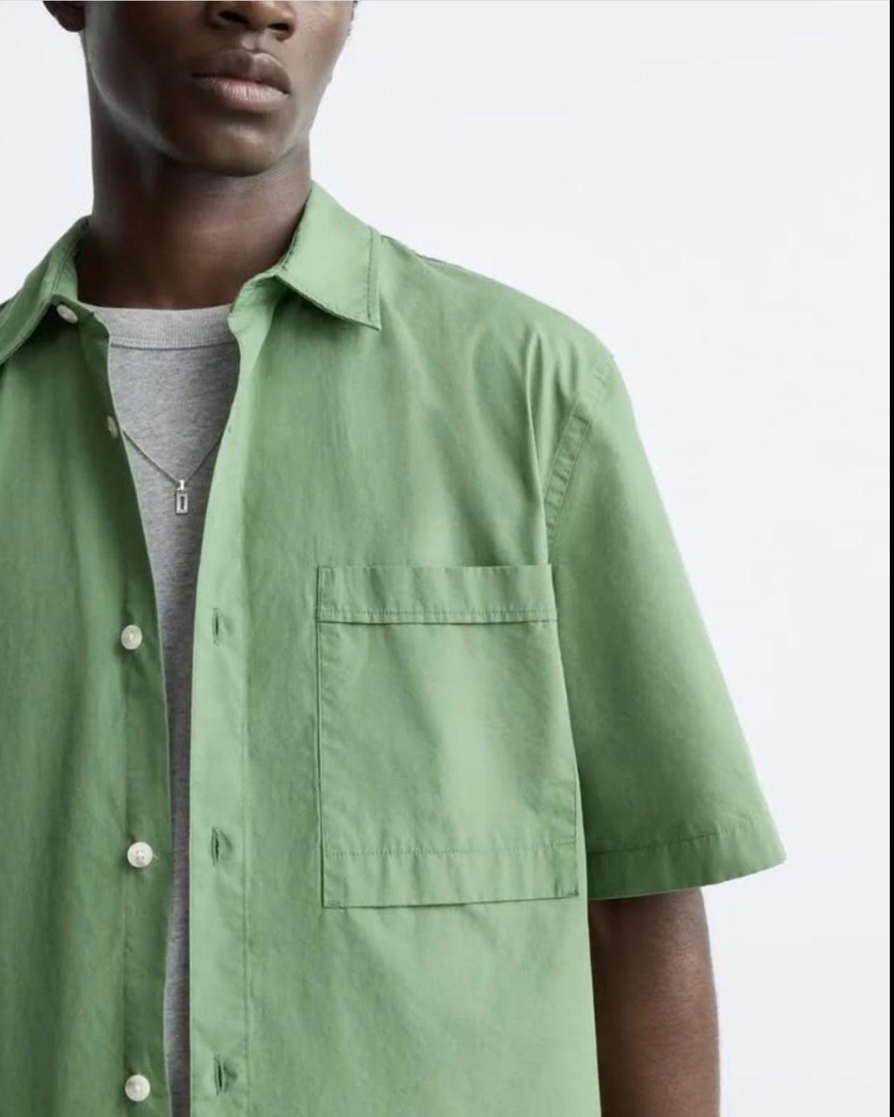 Zara Shirt in Green