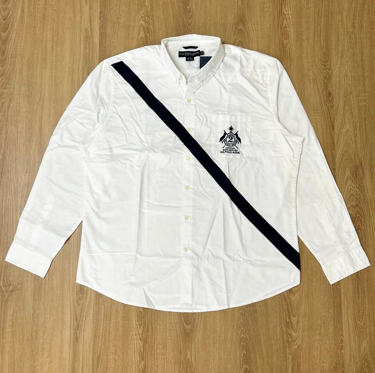 U S Polo Assn Oxford Cotton Shirt in White