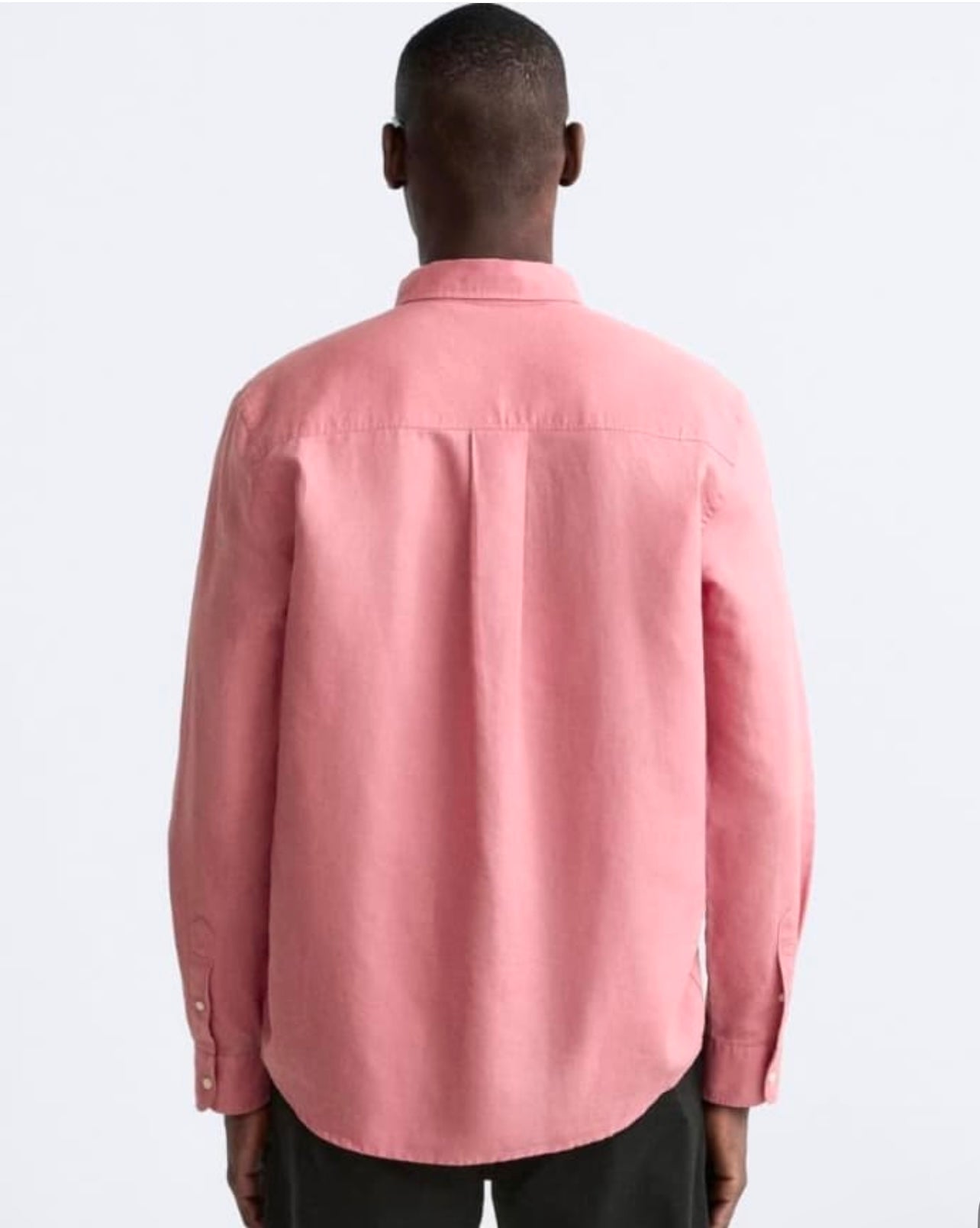 Zara Regular Fit Cotton/ Linen Shirt