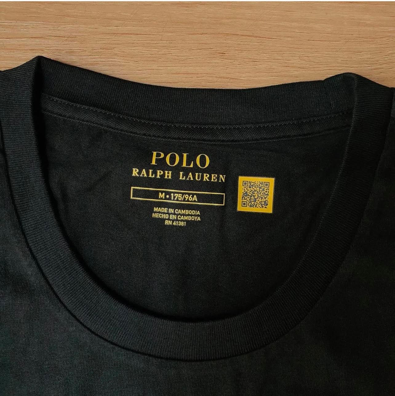 Polo Ralph Lauren Regular Fit Black T Shirt