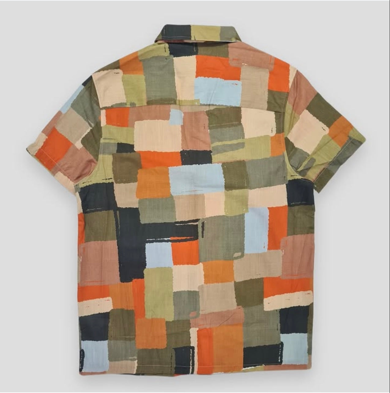 Asos Regular Fit Pattern Short Sleeve Shirt