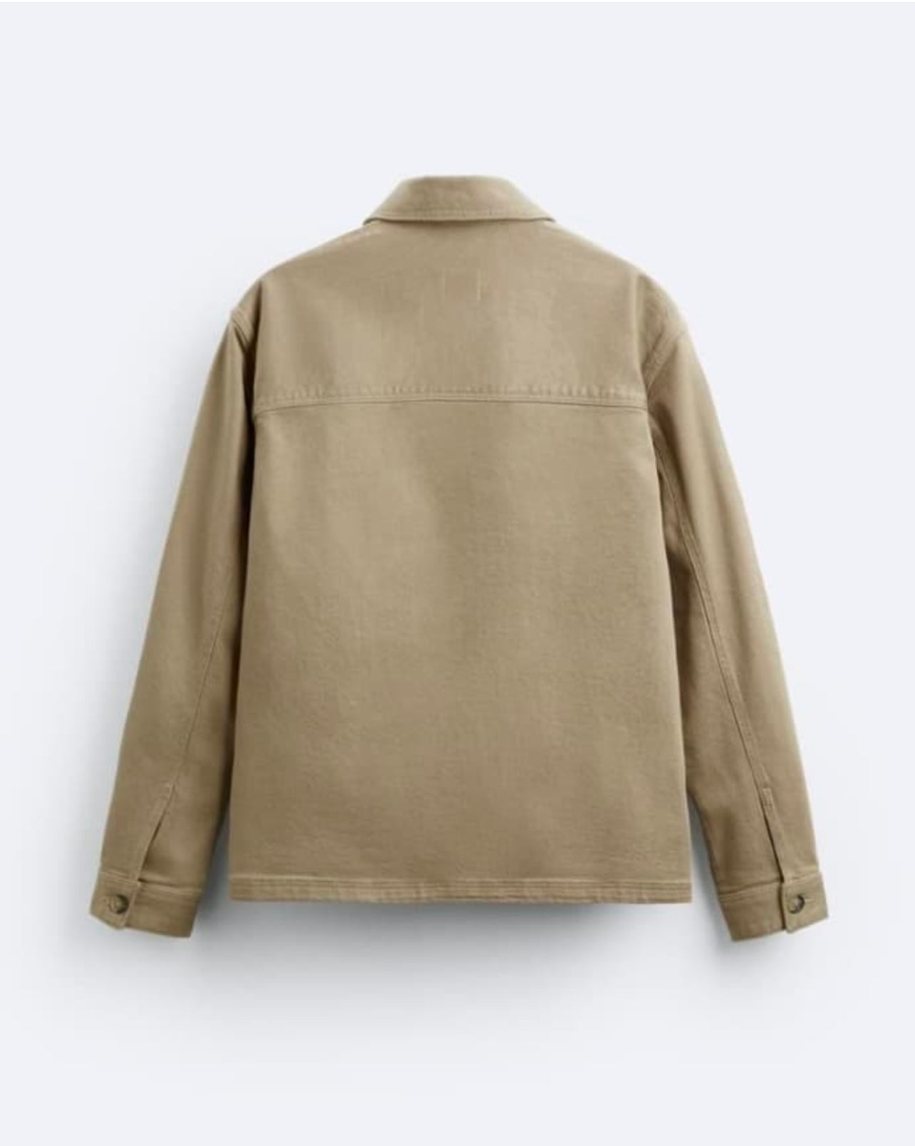 Zara Textured Overshirt with Pockets