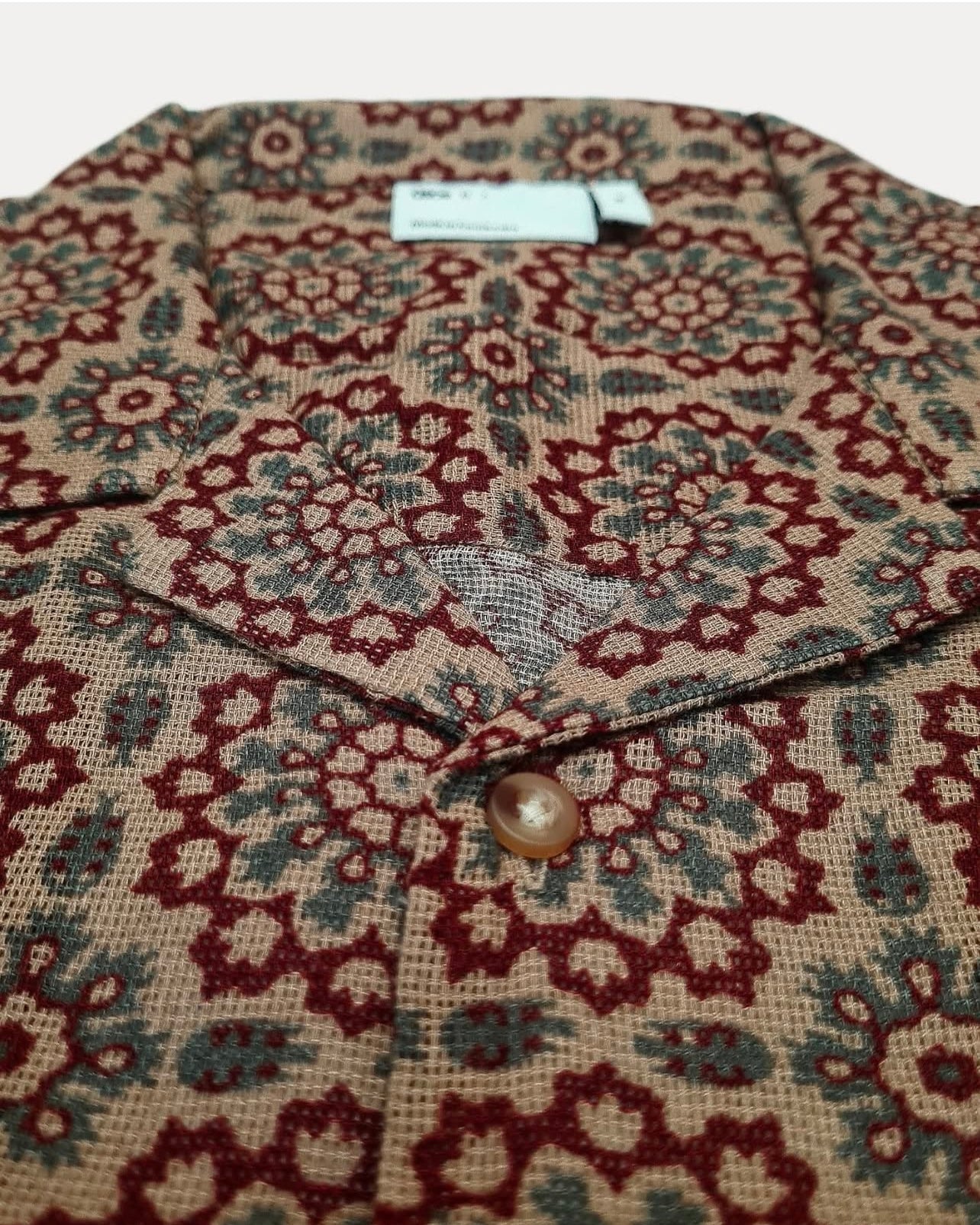 Asos Cotton Shirt in Pattern