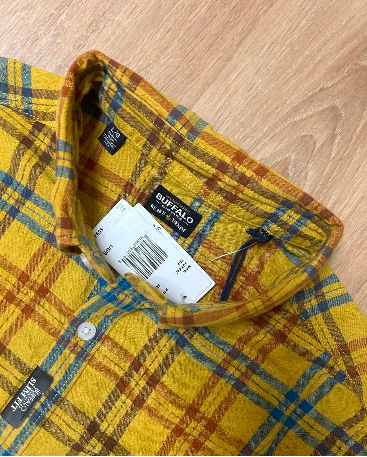Buffalo Slim Fit Plaid shirt
