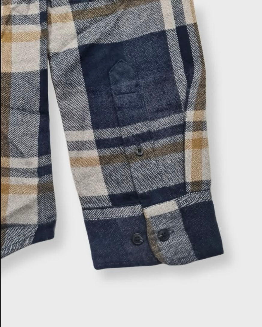 Selected Homme Regular Fit Plaid Button Cuff Shirt