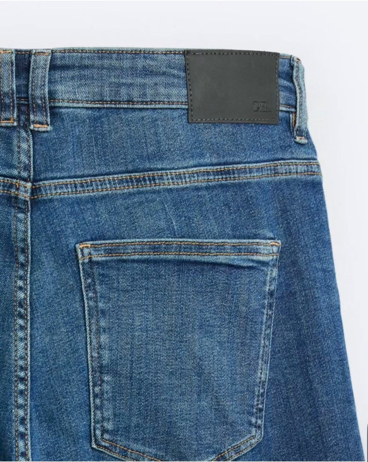 Zara Skinny Fit Blue Denim