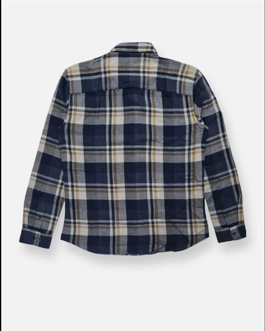 Selected Homme Regular Fit Plaid Button Cuff Shirt