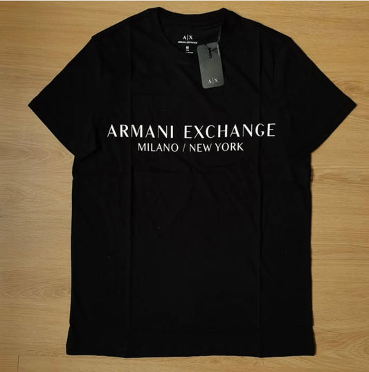 A.X Regular Fit T Shirt in Black