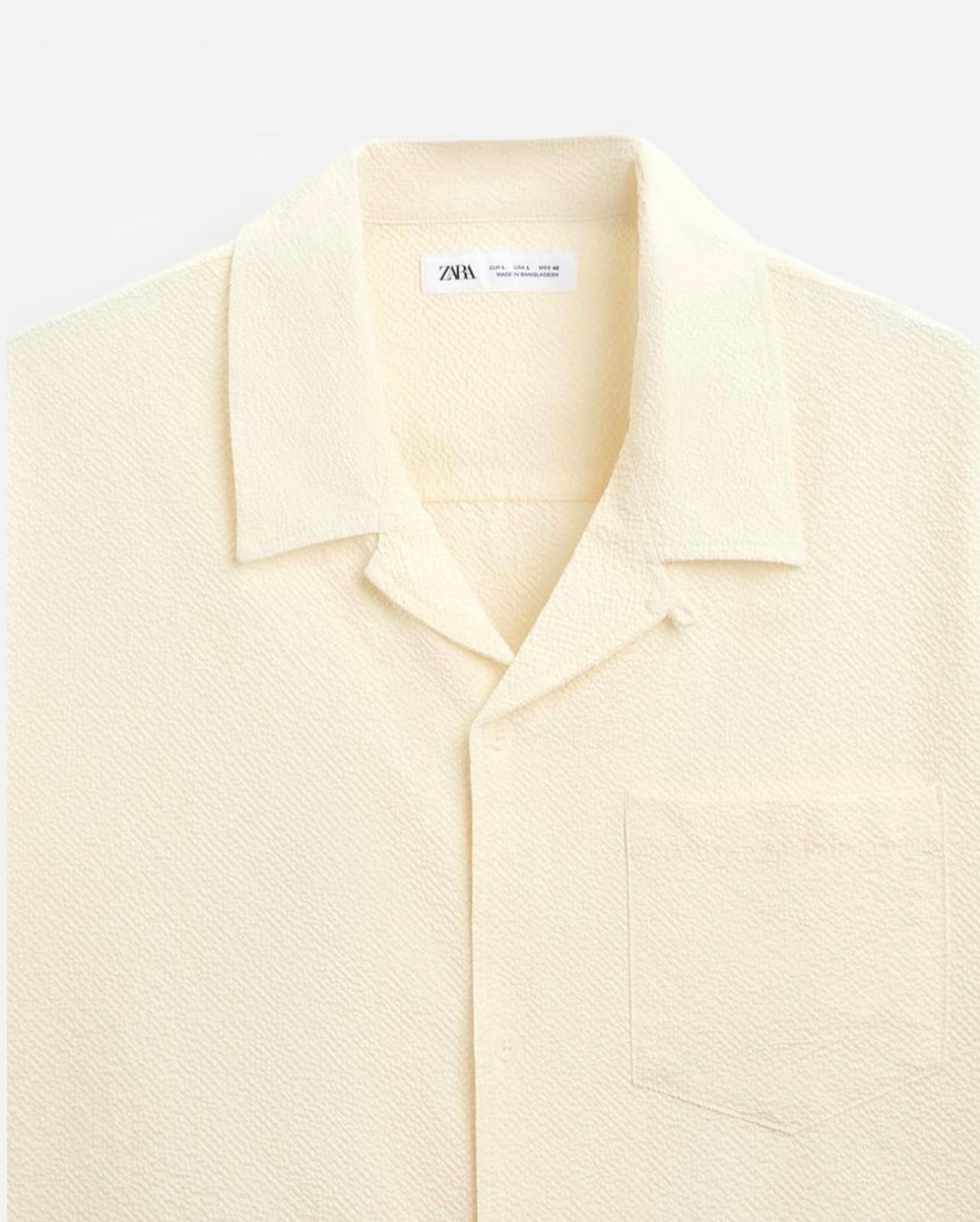 Zara Seersucker Shirt