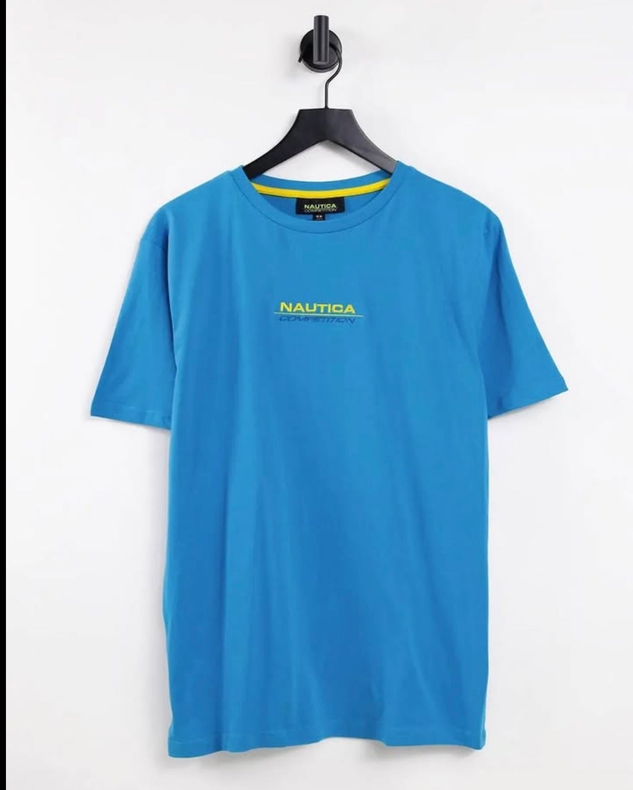 Nautica Regular Fit Blue Tshirt With Back Print