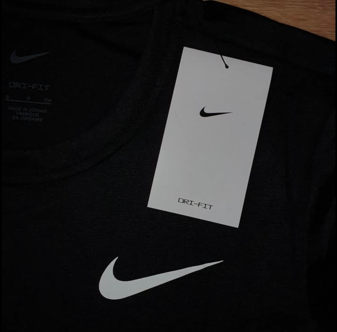 Nike Regular Fit Dri Fit T Shirt In Black