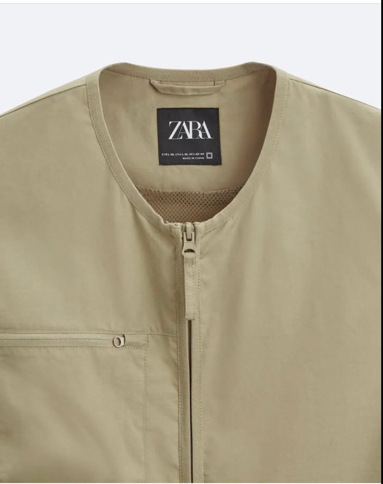 Zara Technical Gilet With Pockets