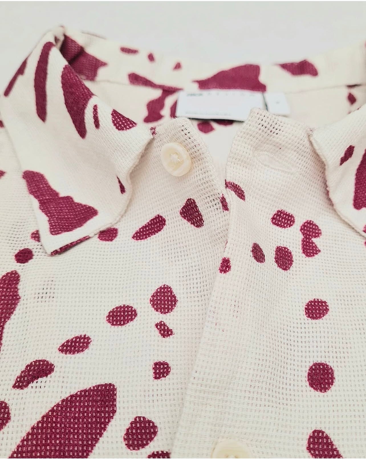 ASOS Regular Fit Textured Shirt in Pattern